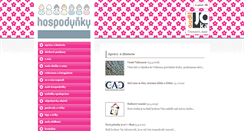 Desktop Screenshot of hospodynky.cz